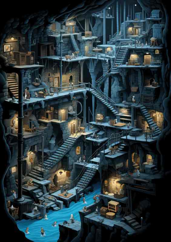 Magical Realities Infinite Possibilities | Surreal Creation | Canvas