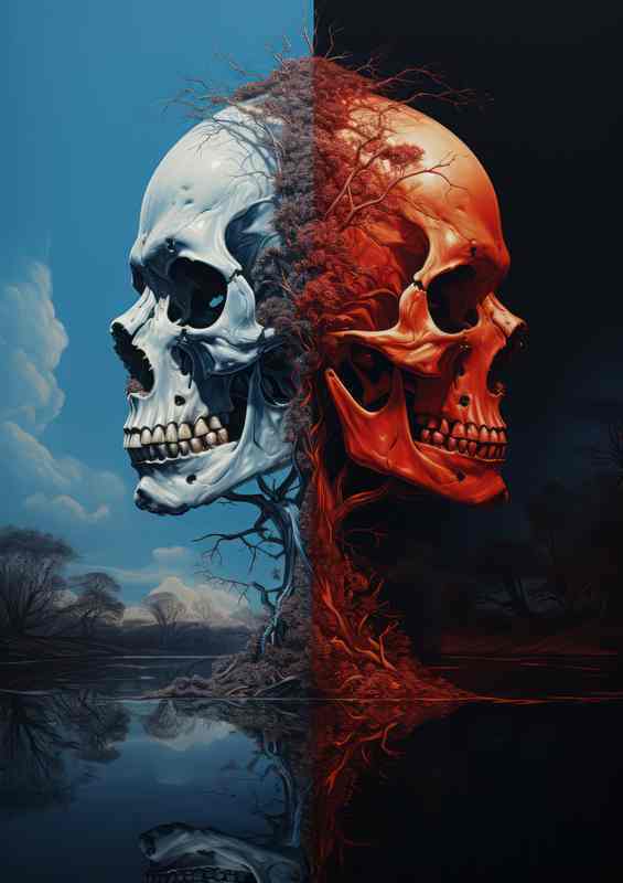 The Hollow Halls Echoes of the Macabre | Di-Bond