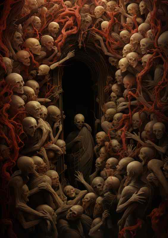 The Keeper of Skulls | Canvas