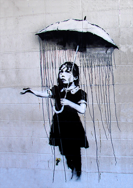 Liquid Rain | Metal Poster