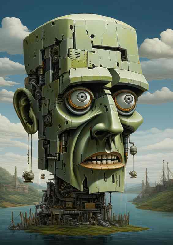 Surrealism and Science | Metal Poster