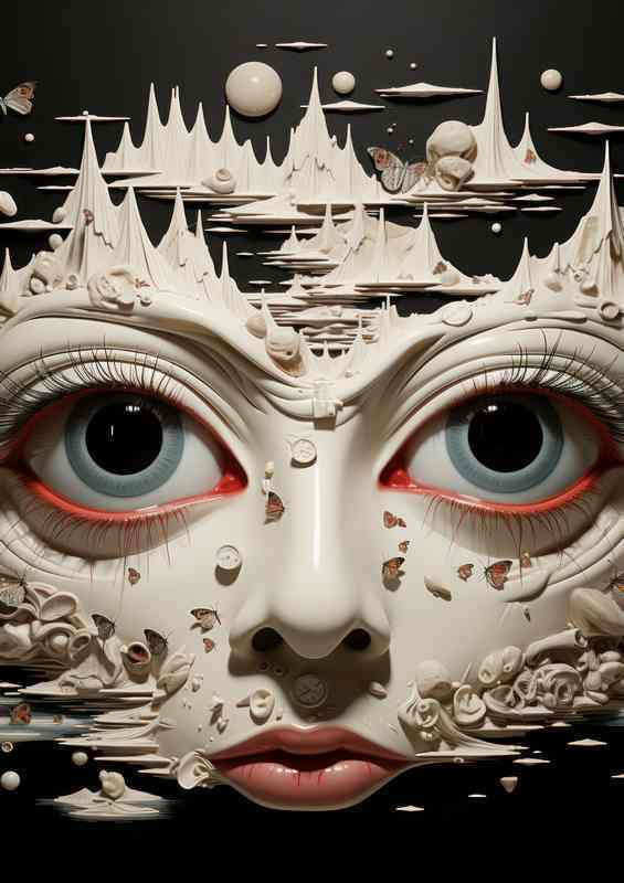 Surreal Animation & Graphic | Metal Poster