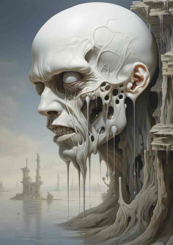 The Intersection of Surrealism | Di-Bond