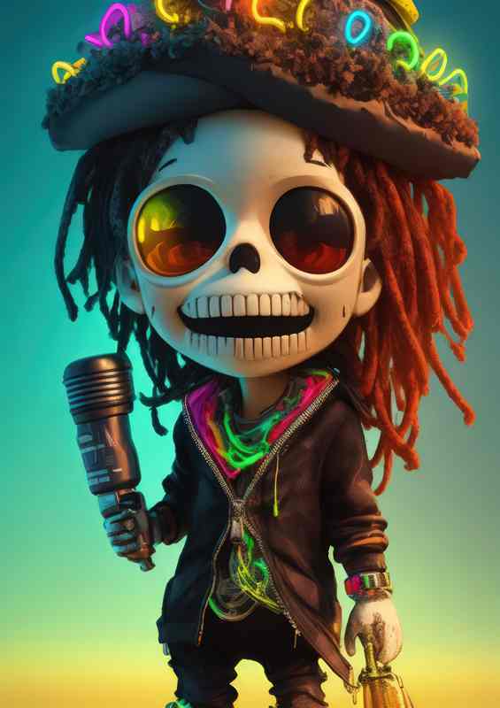 The Skeletal Spectacle | Di-Bond