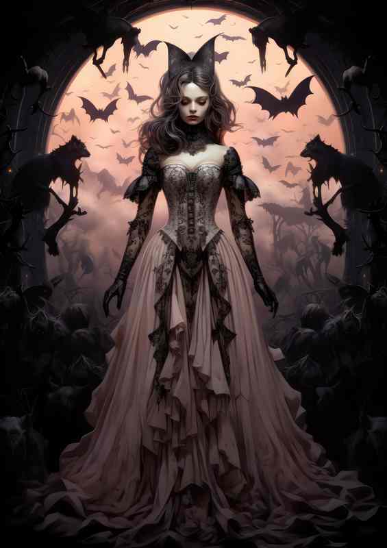 Veil of the Void Ghostly Phenomena | Metal Poster