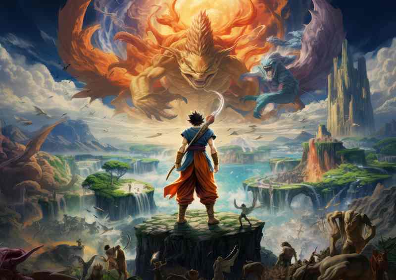 The Impact and Legacy of Anime | Metal Poster