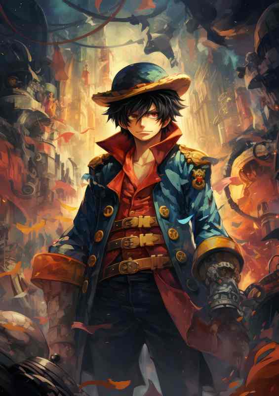 The Pirate Adventures and Treasures of One Piece | Di-Bond