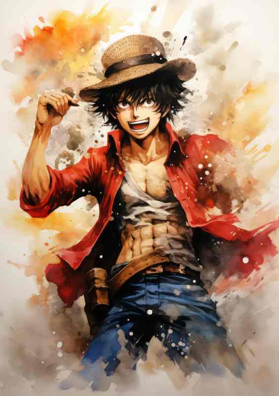 The Power and Philosophy of One Piece | Metal Poster