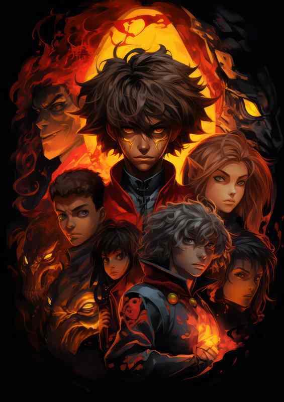 Uncovering the Secrets of the Hidden Leaf in Naruto | Metal Poster