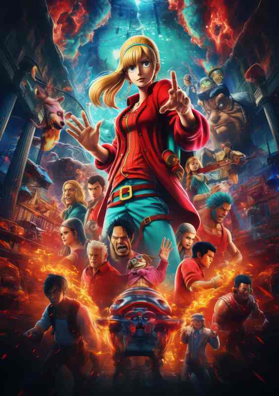 One Piece Characters - Di-Bond