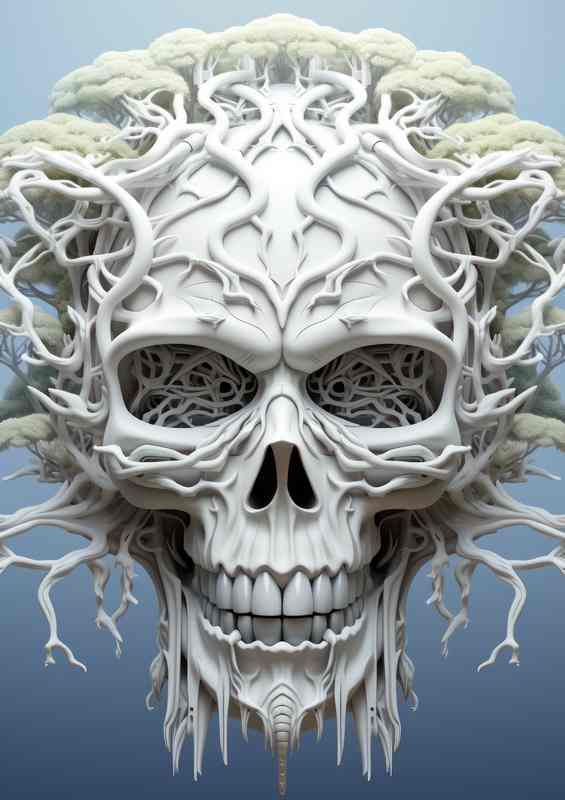 Whispering Willows art from beyond | Metal Poster