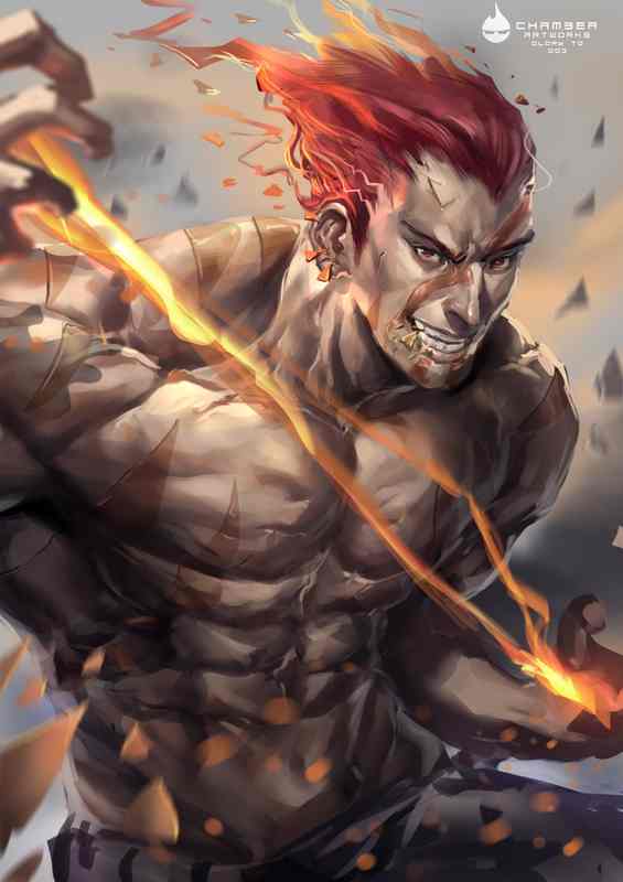 Crunch Manga Art Transform Poster