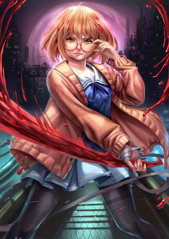 Fuyukai Desu Mirai Kuriyamas Journey Reimagined in Manga Art | Di-Bond