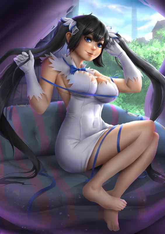 Goddesss Grace Hestias Manga Marvel Unveiled | Di-Bond