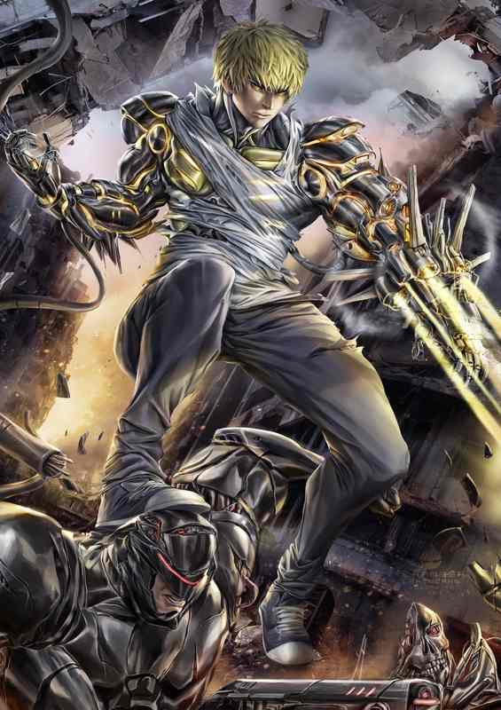 Heroic Alloy Genos Manga Brilliance Di-Bond