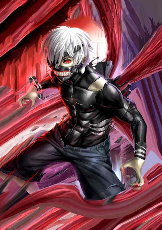 Rinkaku Kaneki Radiance Canvas