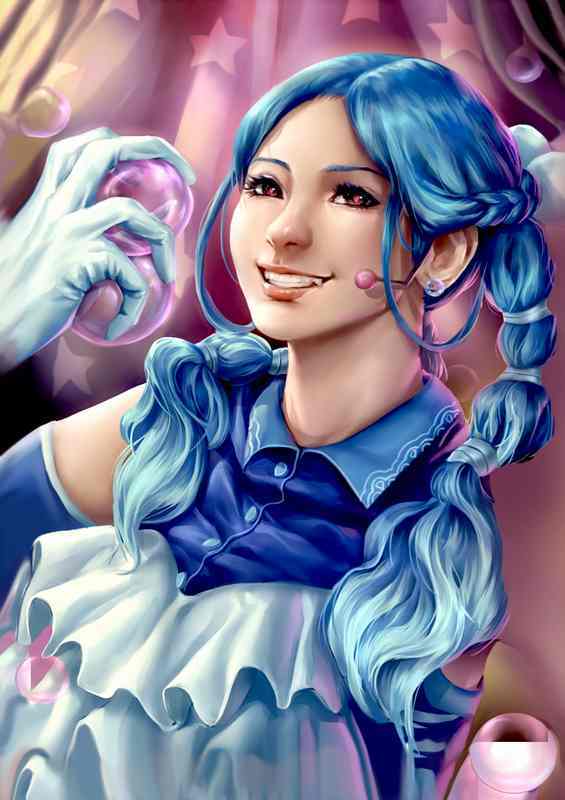 The Artistry of Brione A Fans Vision | Metal Poster