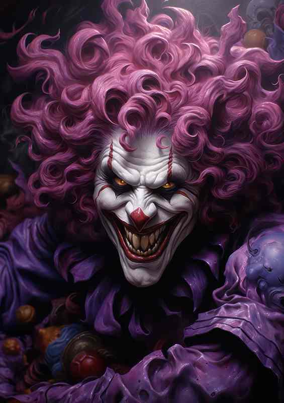 Clown Nightmares Unmasking the Horror Beneath | Canvas