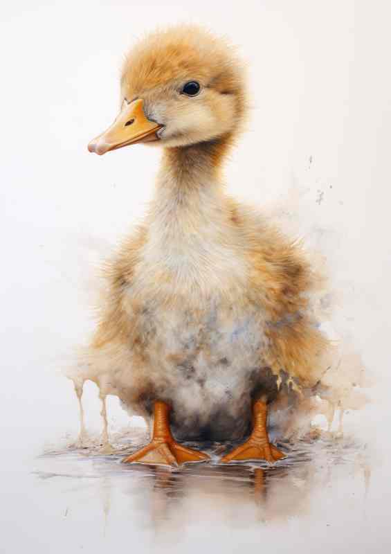 Cute Ducks The Quirky Charm of Water loving Birds | Poster