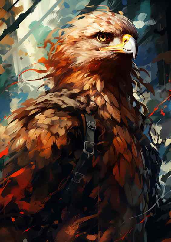 Hawk A majestic sight | Di-Bond