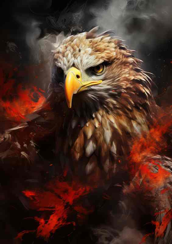 Hawk Watch A Closer Look at These Birds of Prey | Metal Poster