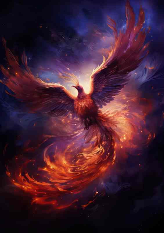 Phoenix Rising in Pop Culture Icons of Inspiration | Poster