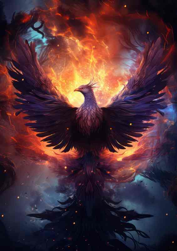 Rebirth and Renewal Exploring the Phoenix Rising | Canvas