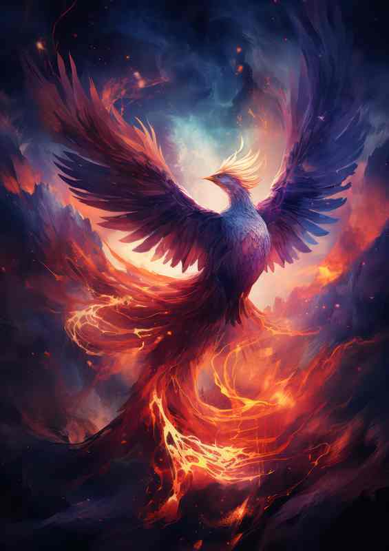 The Legend of the Phoenix Rising Myths and Stories | Poster