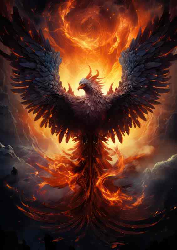 The Phoenix Rising Symbolism Insights and Interpretations | Poster