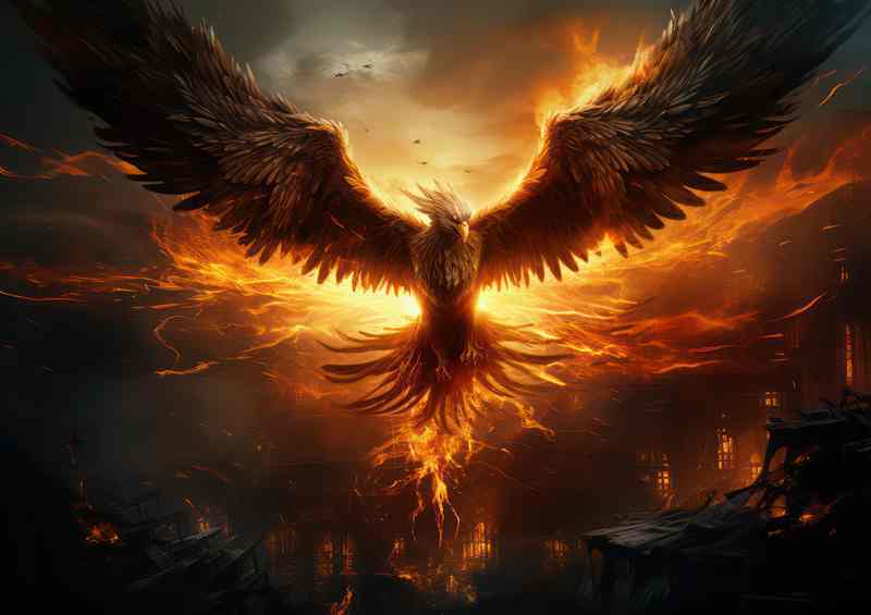 Embracing the Spirit of the Phoenix | Canvas