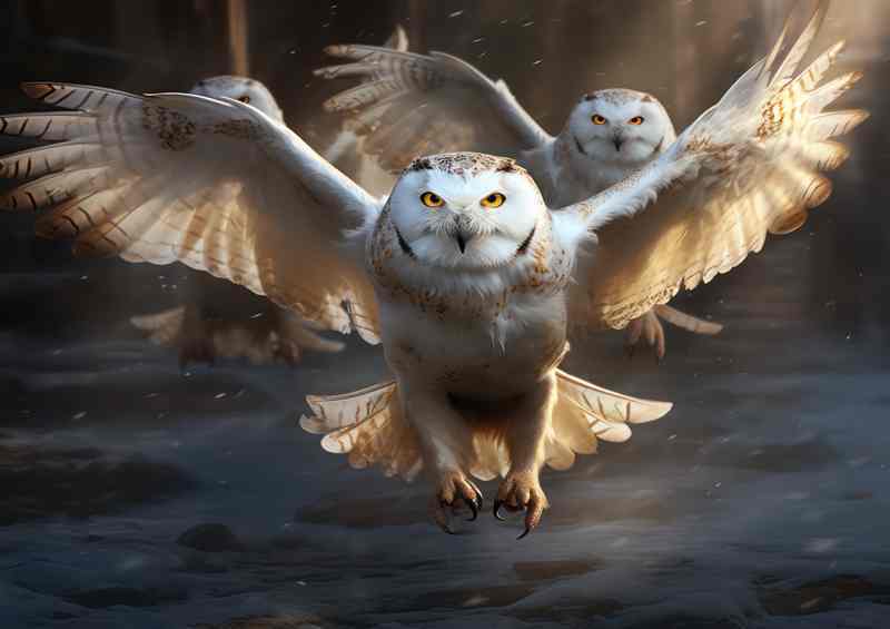 Snowy Owls Going Home to nest | Canvas