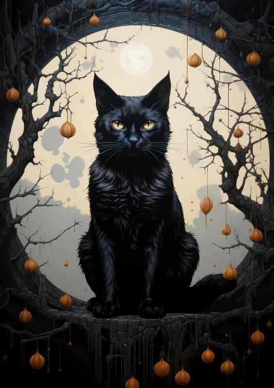 Paws and Palette Artistic s of Colorful Cats | Di-Bond