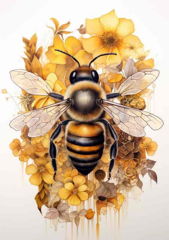 The Buzz About Bees Flowers and Honey | Canvas