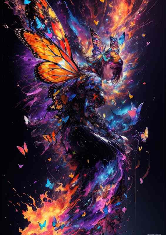 Winged Wonders The Captivating World of Wild Butterflies | Poster