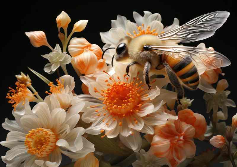 Boosting Garden Yield Bees and Flower Pollination | Poster