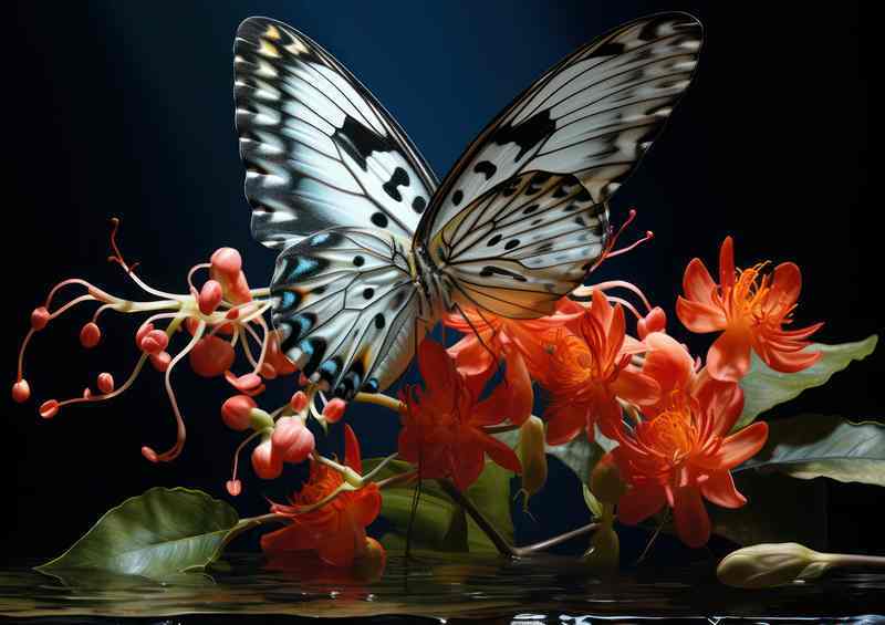 Butterflies in Their Wild Habitat | Canvas