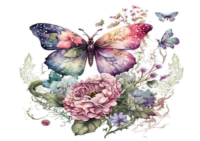 Wild Butterflies and Their Beauty | Canvas