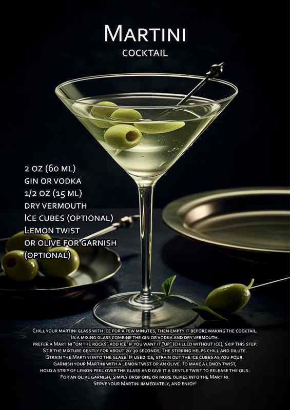 Martini Cocktail Drink | Di-Bond