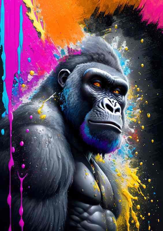 Gorilla King | Di-Bond