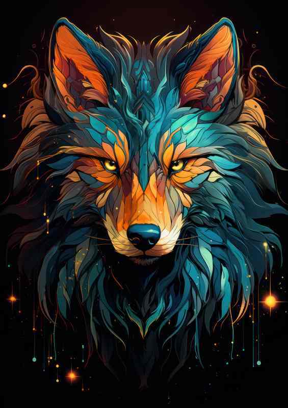 Mr Wolf in true art form | Poster