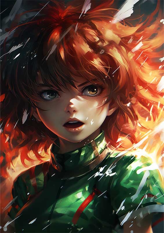 Kagura bikuuda painted style look | Di-Bond