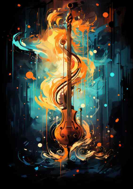 Music note art | Di-Bond