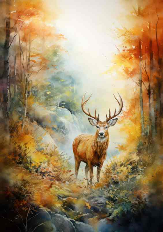 Thriving in the Wild The Secret Lives of Deer | Poster