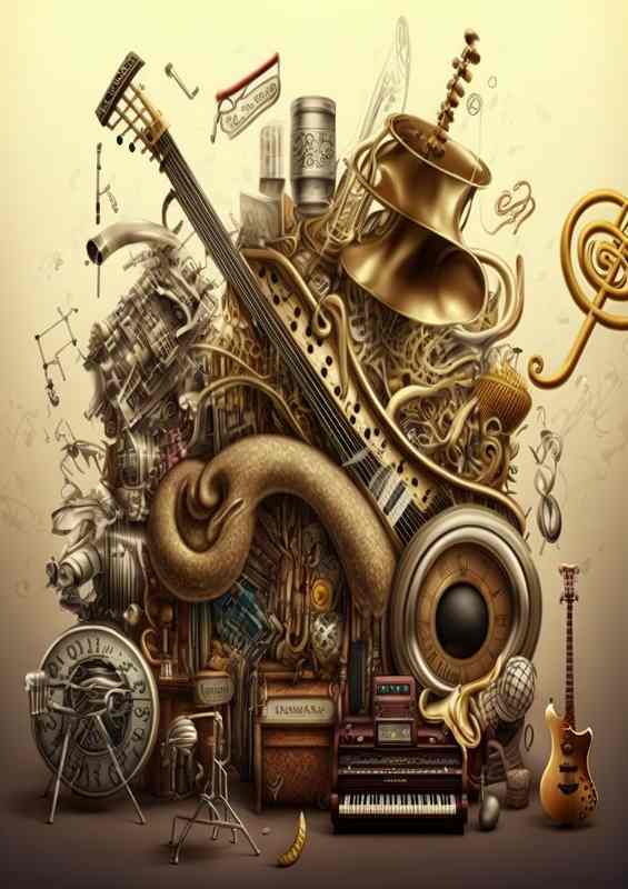 Orchestral Overtures | Metal Poster