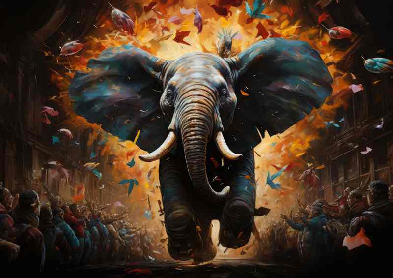 The Might Of The Fantastic Elephant | Di-Bond