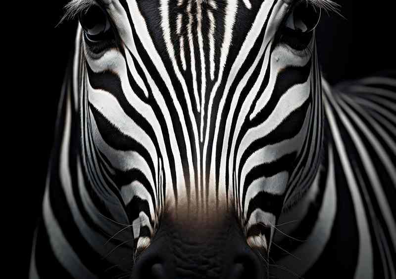 Zebra head | Di-Bond