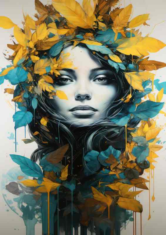 The Enigmatic Language of Abstract Faces | Di-Bond