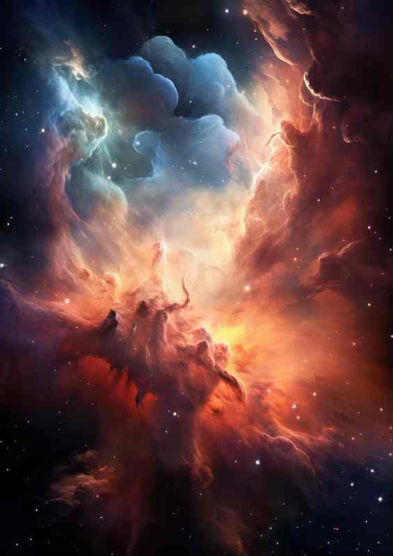 A dynamic accurate representation of the Nebulas Orion Space | Canvas
