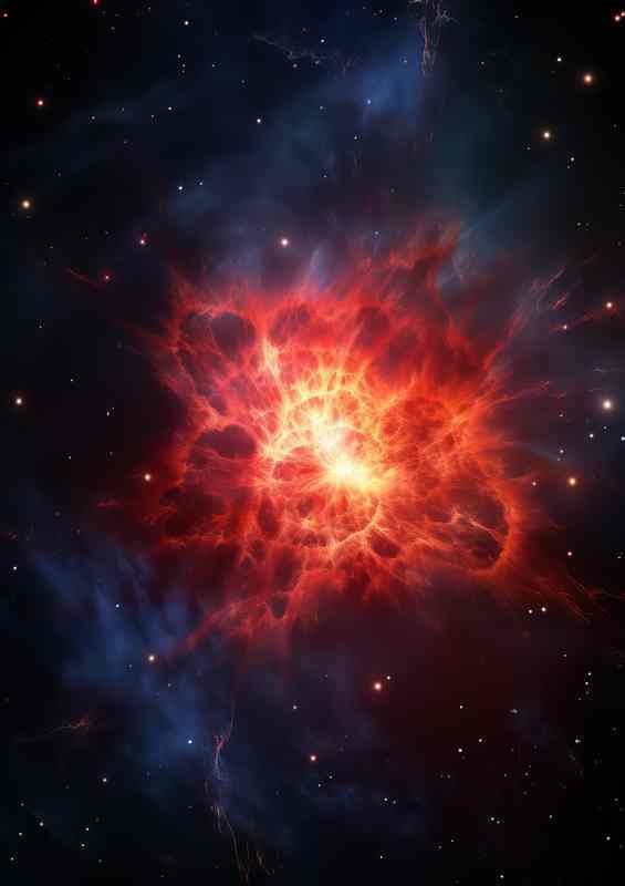 Crab Nebula Formation - A Dance of Gas & Stars | Di-Bond