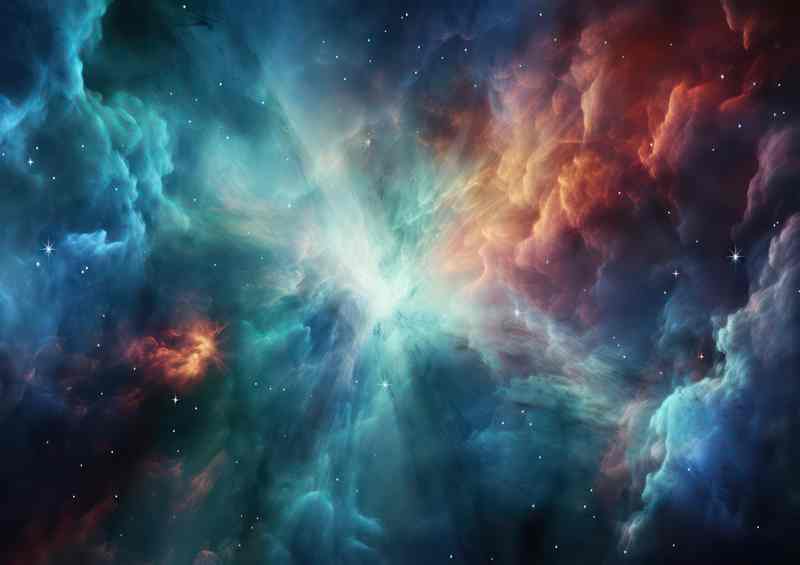 Orian Nebulae Unveiled | Metal Poster